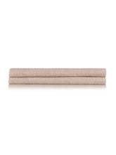 Topper Hoeslaken Lino Sandy Beige - 100% Katoen